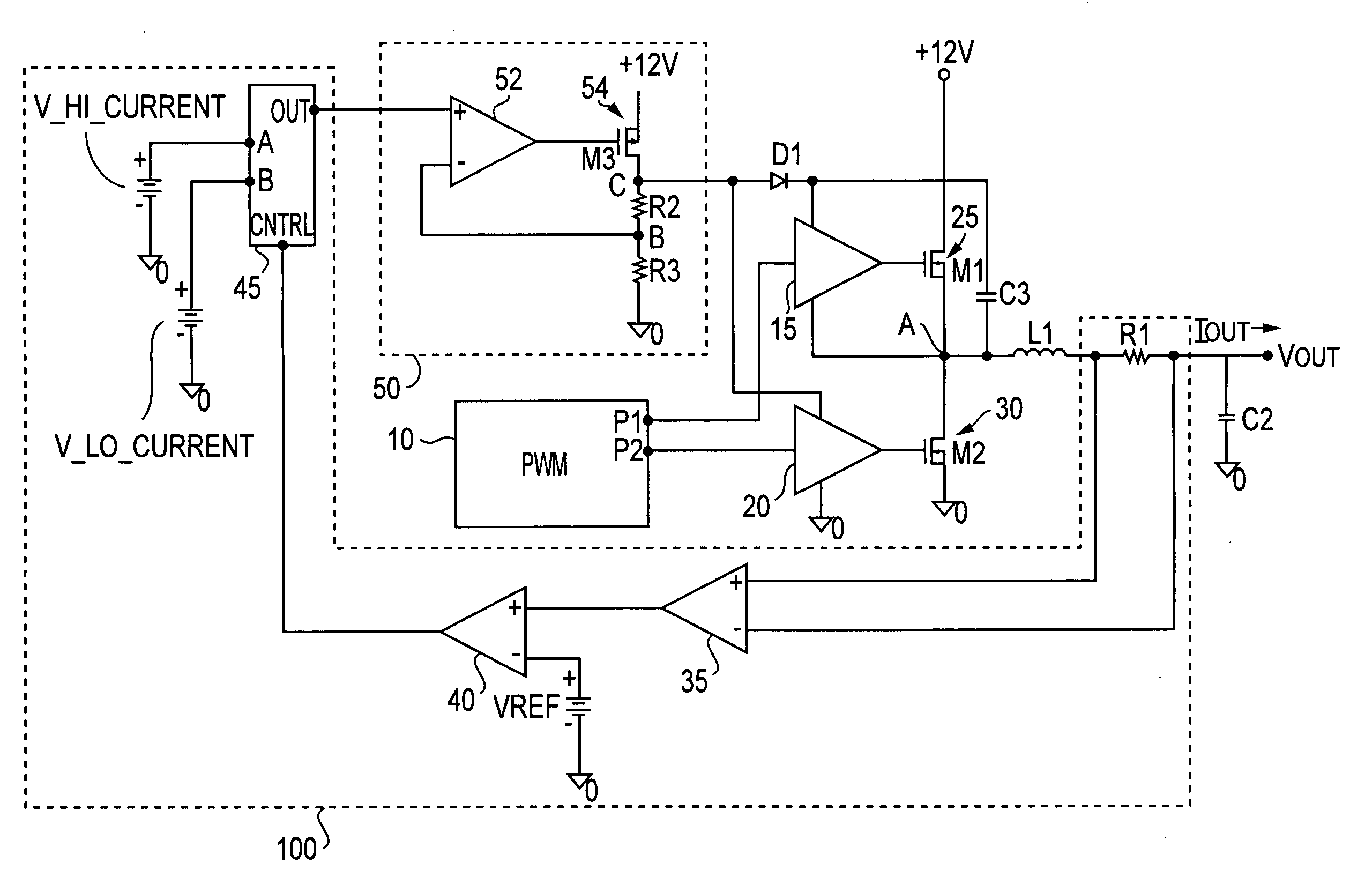 Adaptive gate drive voltage circuit