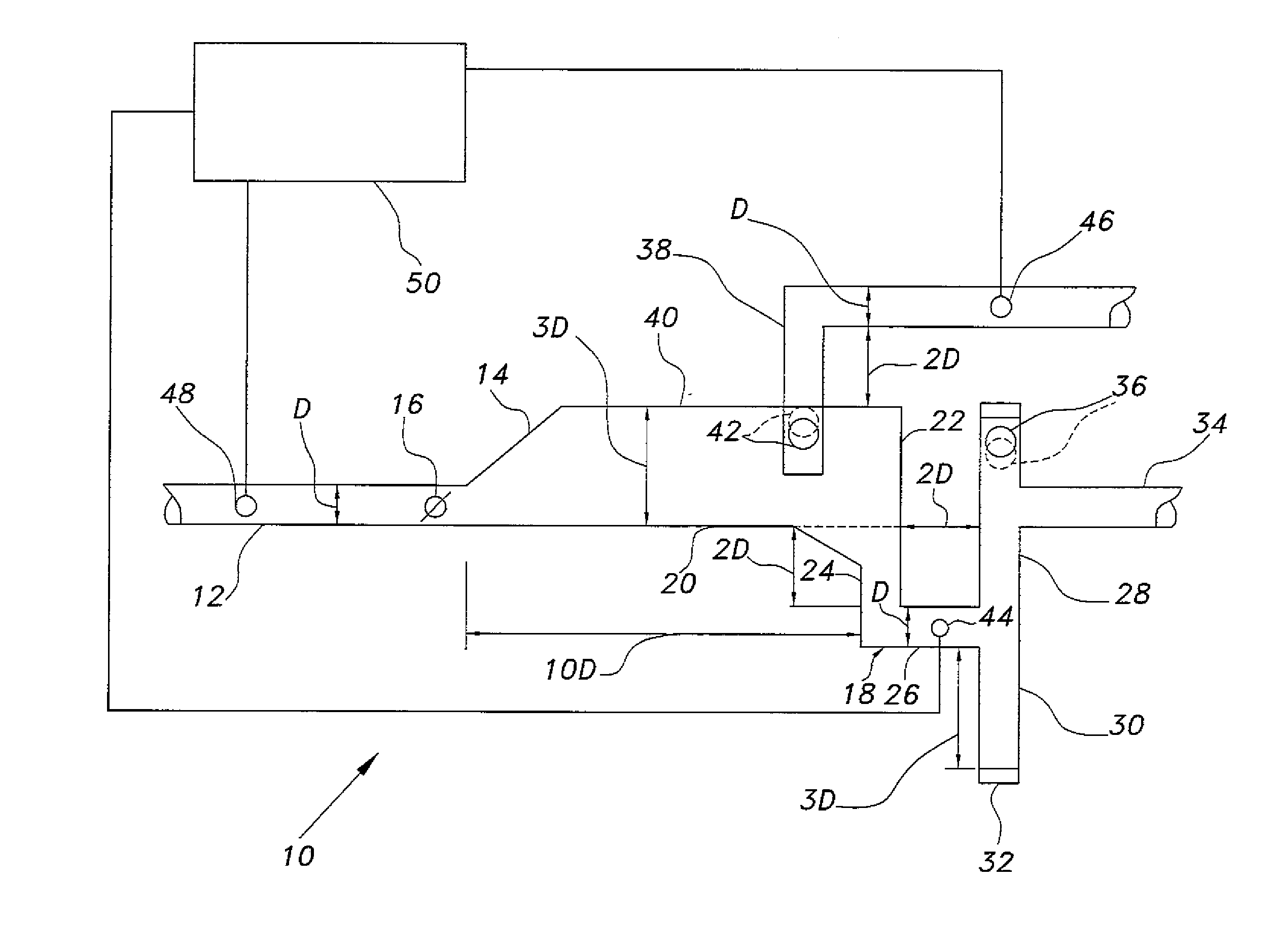 Multi-phase flow metering system