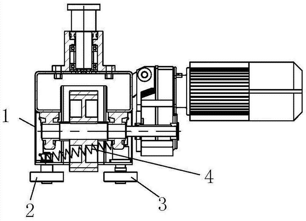 An adjustable ring car guide device and its ring car