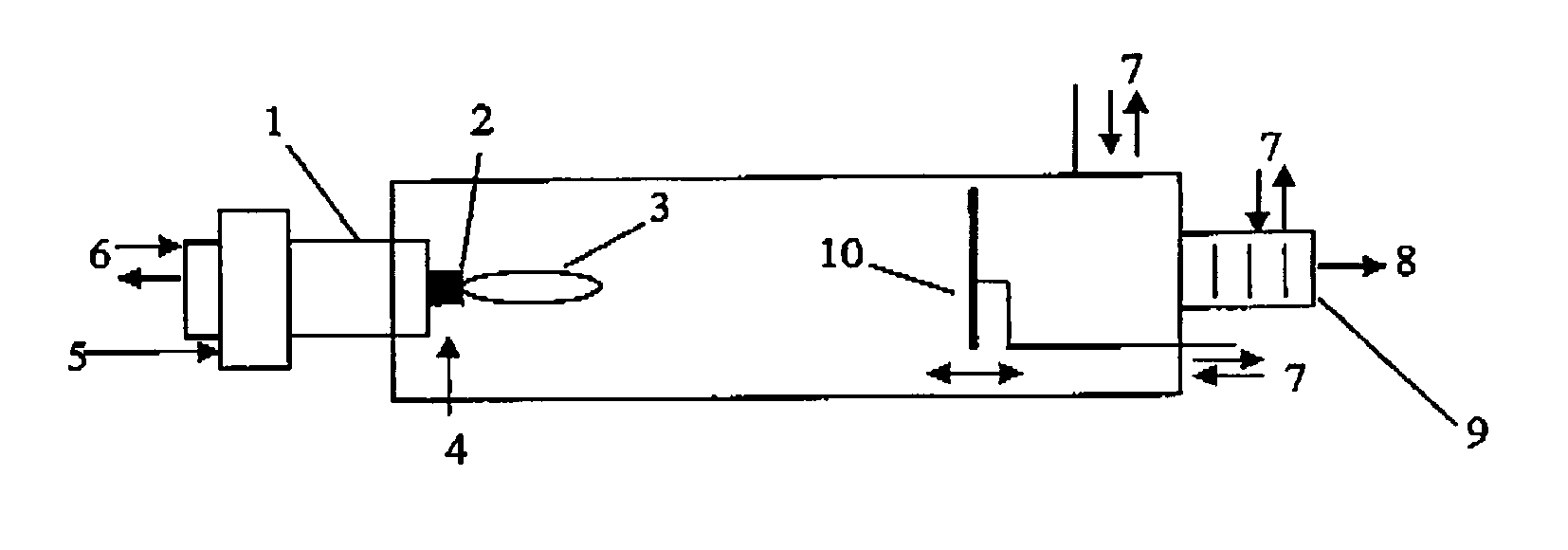 Method for producing carbon nanotubes using a DC non-transferred thermal plasma torch