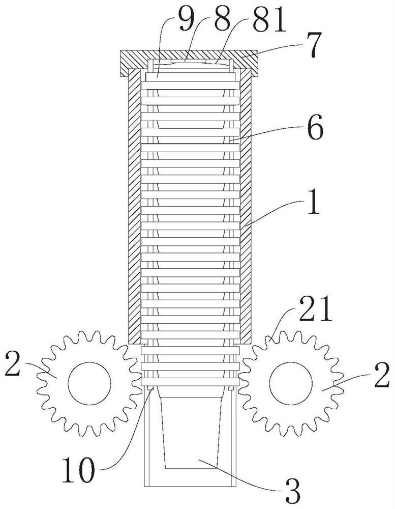 Capping device for automatic fruit juicing vending machine