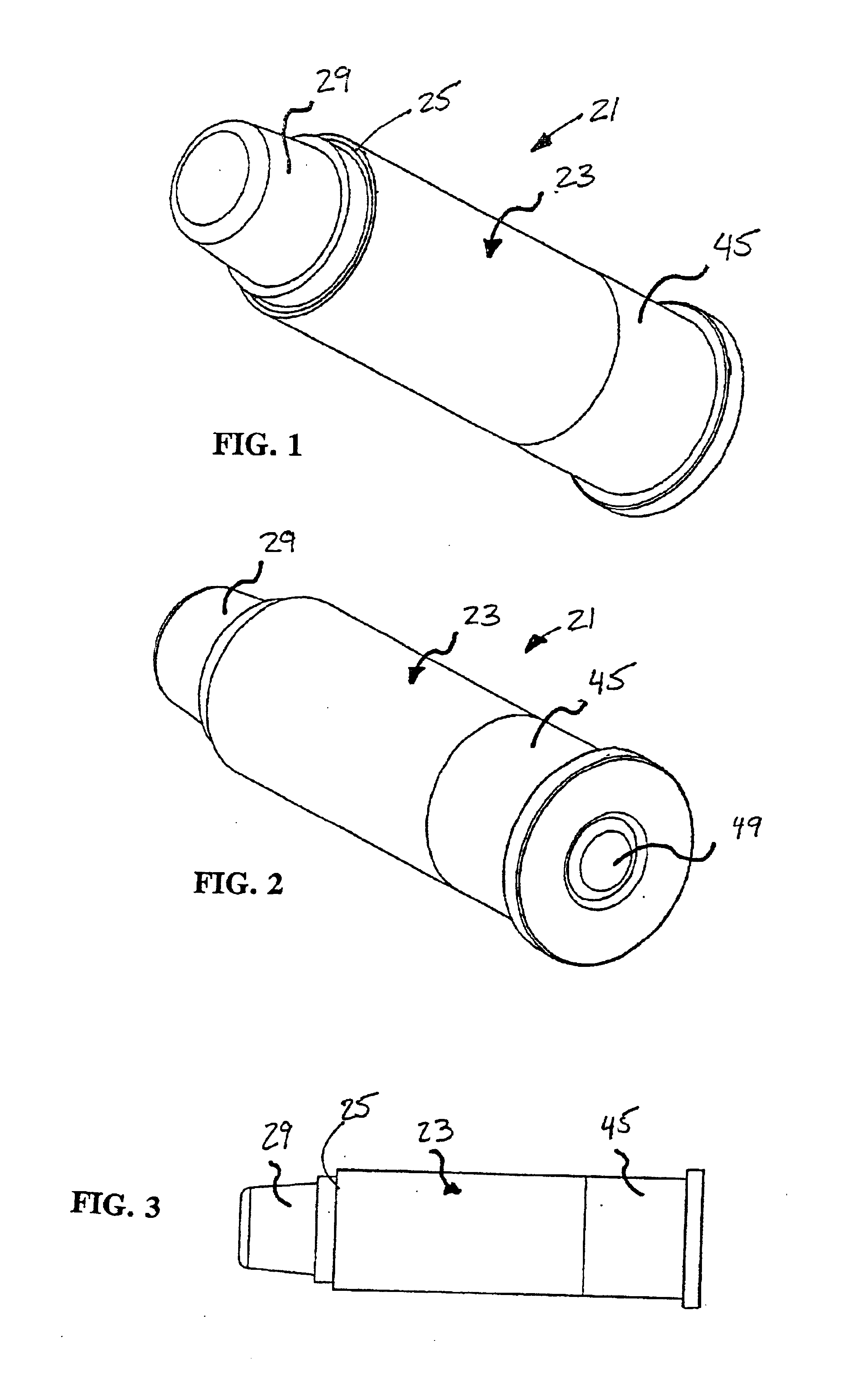 Ammunition articles with plastic components and method of making ammunition articles with plastic components
