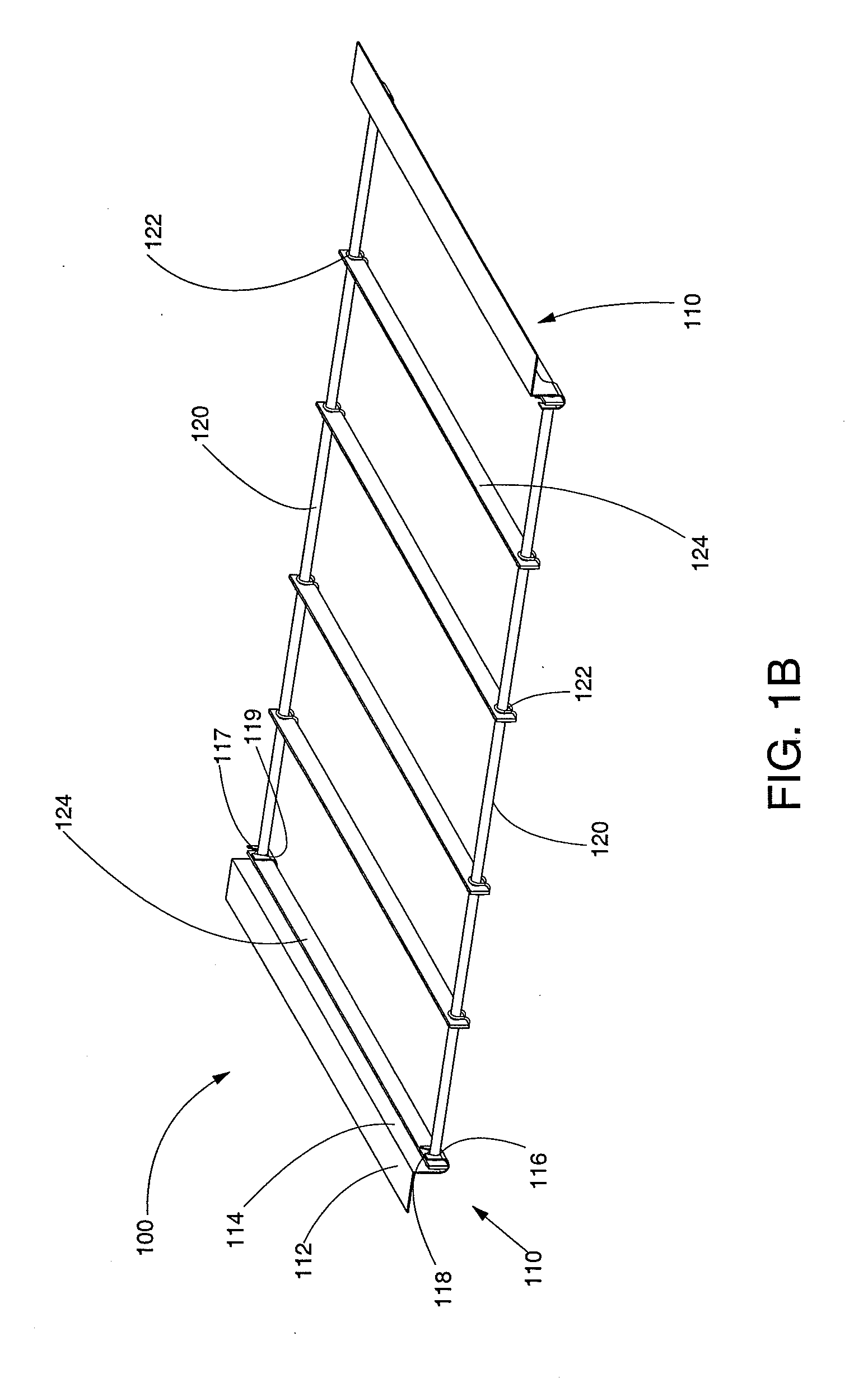 Roller grill separating device