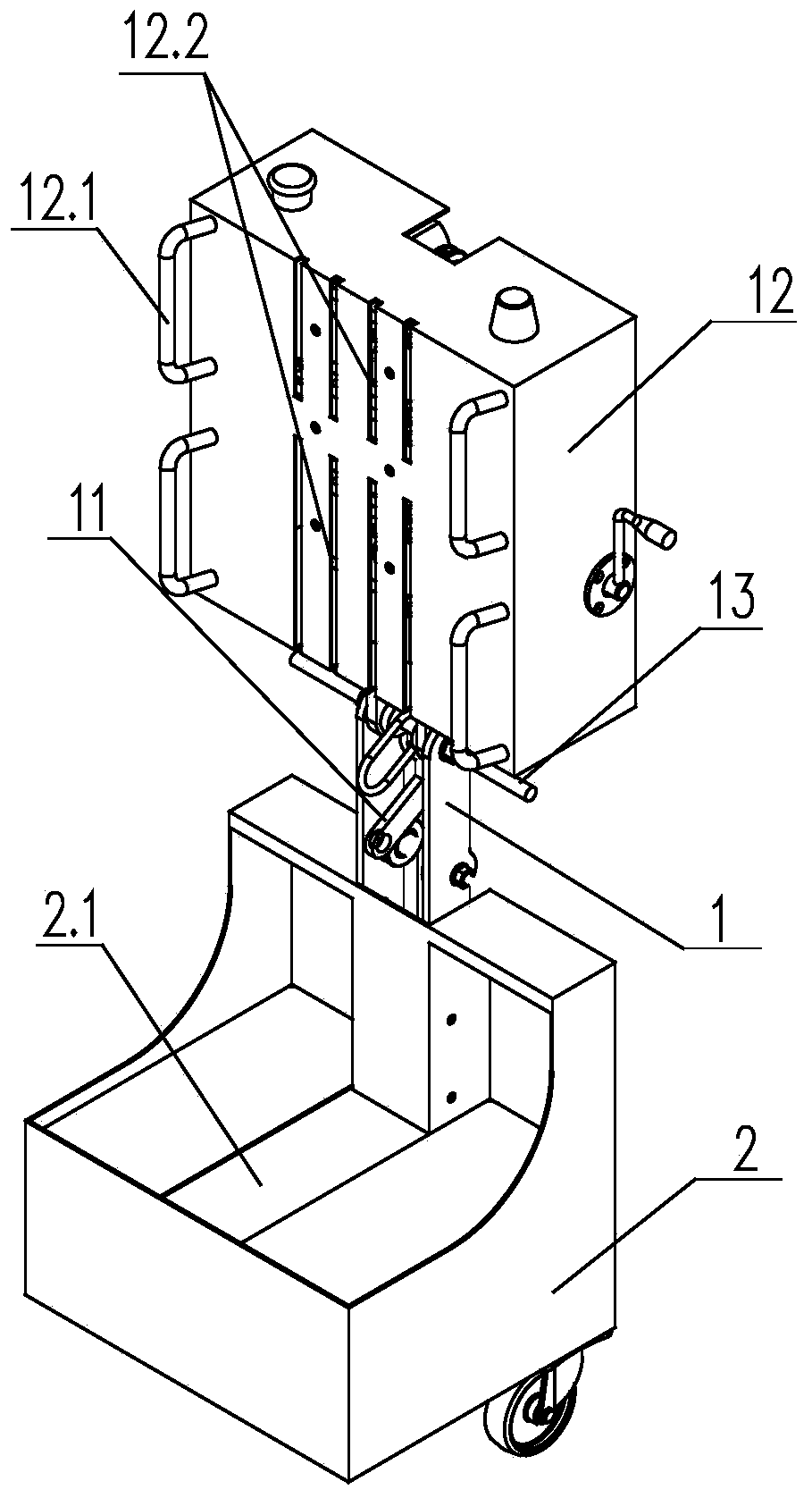 Rail-Based Climbing Robot