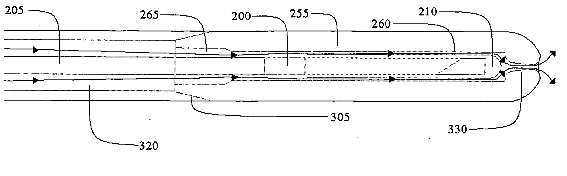 Lateral laser fiber for high average power and peak pulse energy