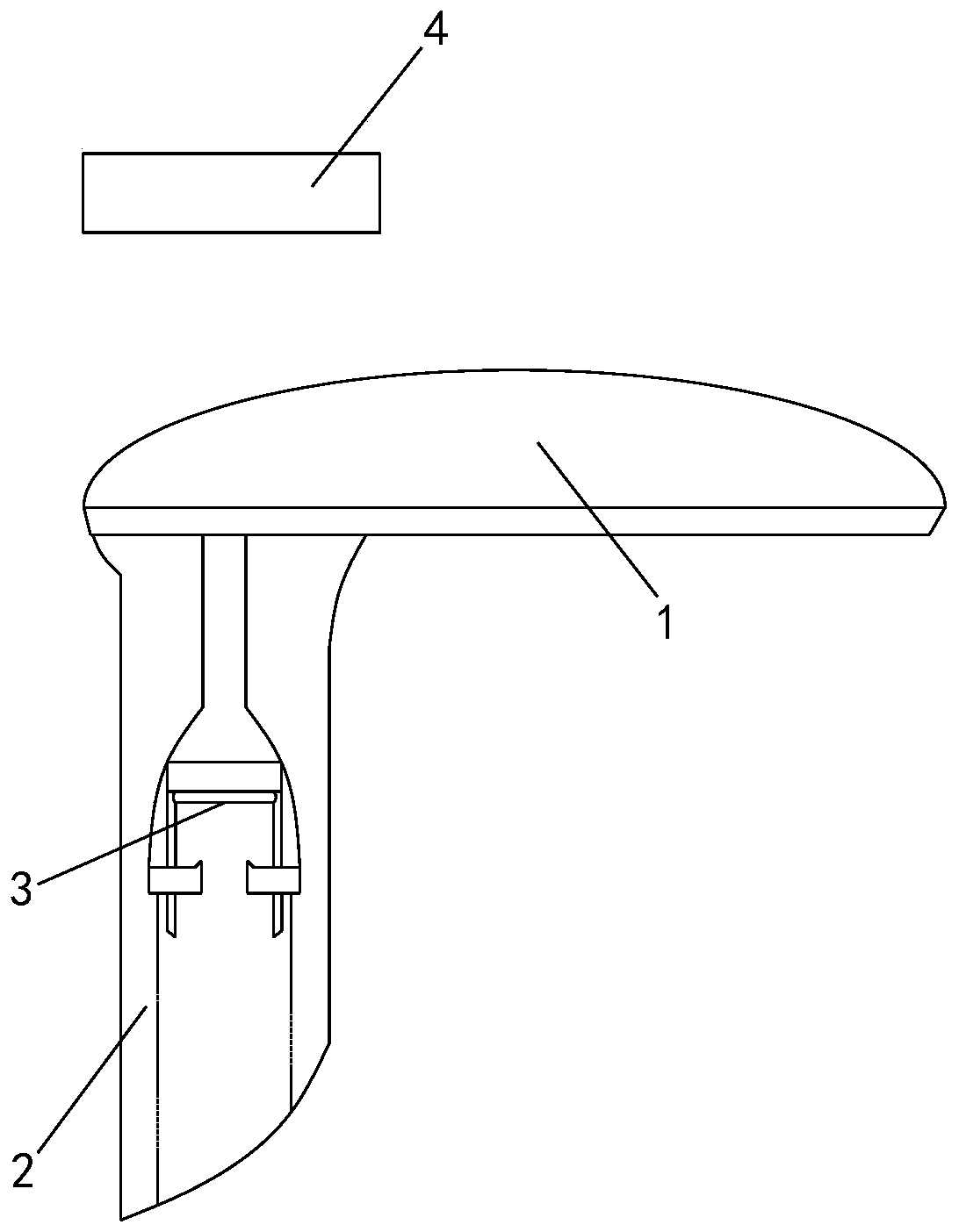 Front-arranged adjustable electromagnetic drainage valve for treating glaucoma