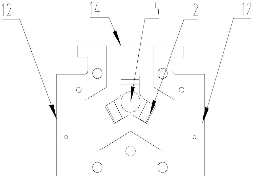 Novel high-reliability waveguide ring isolation assembly structure