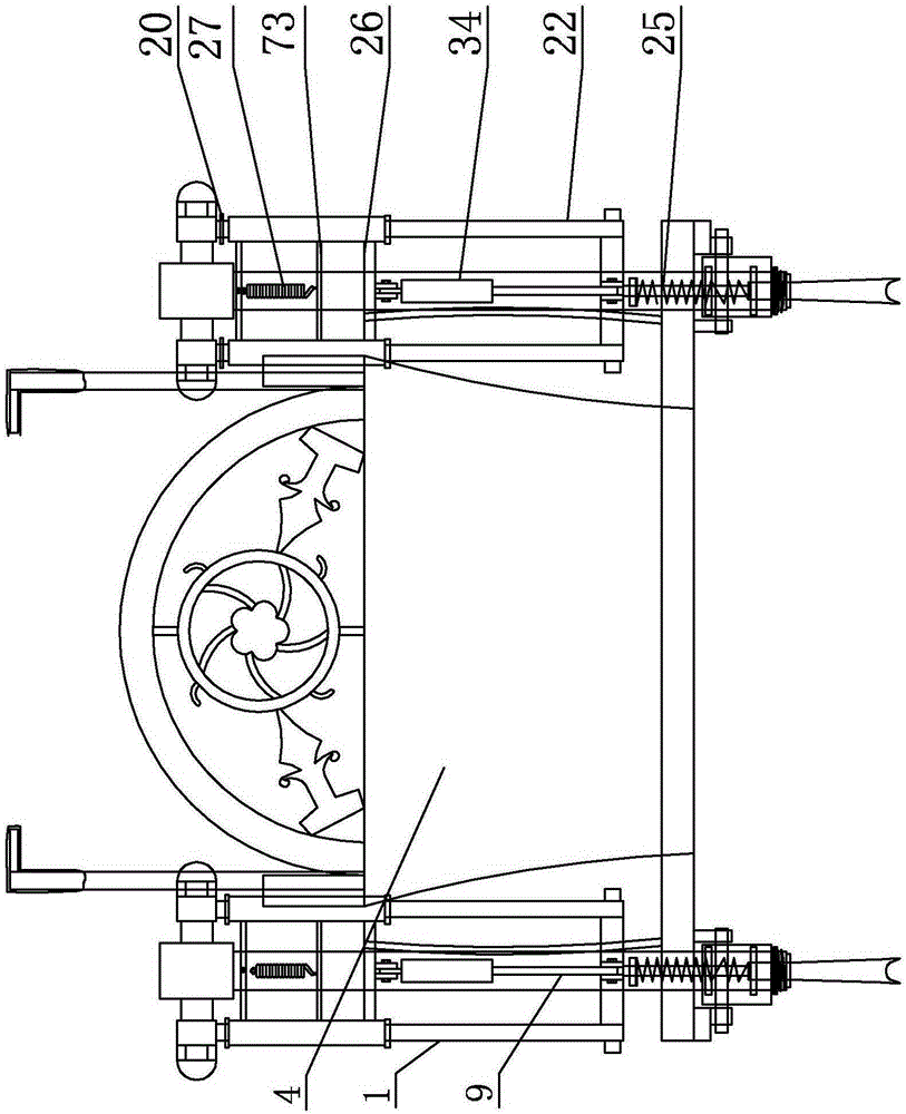 Horizontal rear-supporting sports sledge