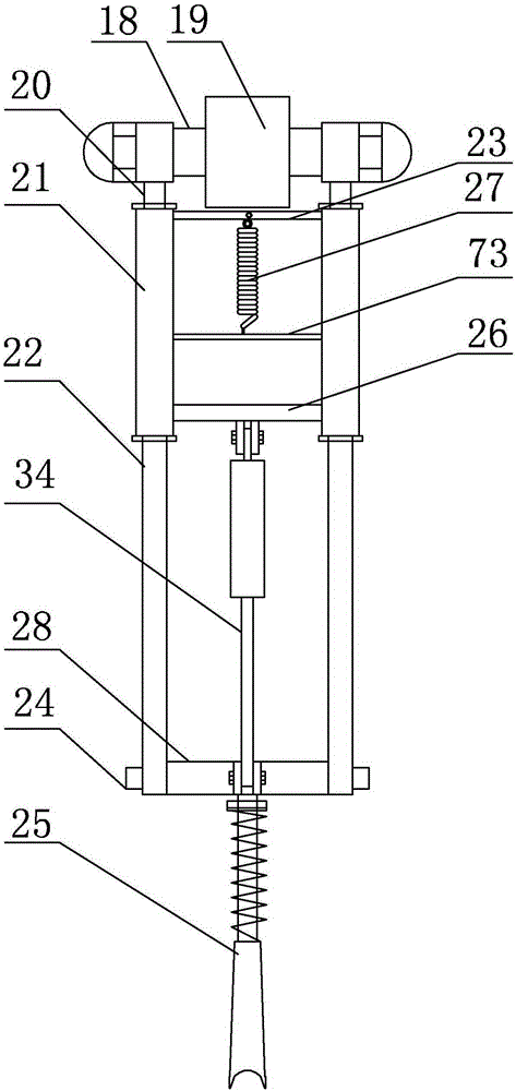 Horizontal rear-supporting sports sledge