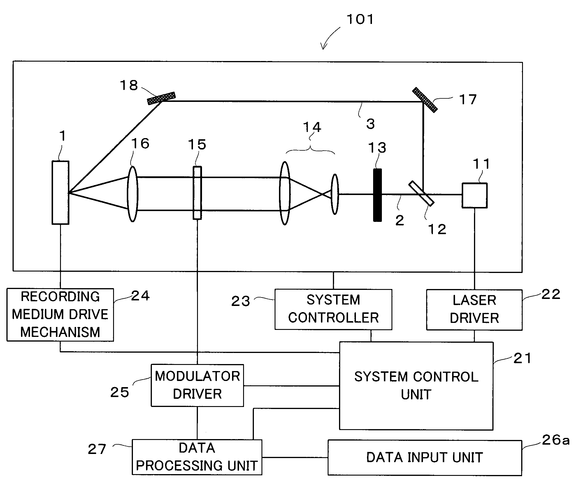 Recording device, reproduction device, and recording/reproduction device