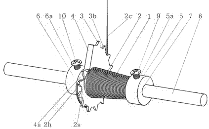 Large-starting-torque carbon-free trolley driver