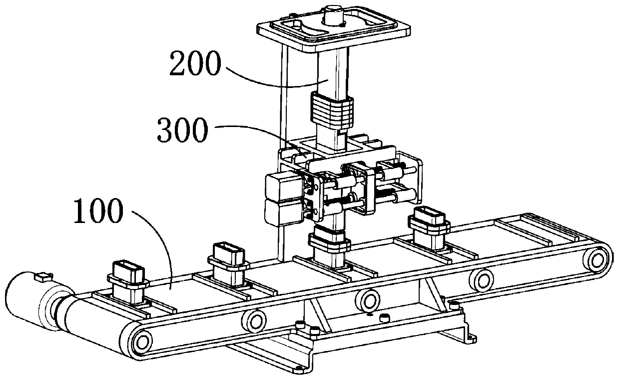 Process for assembling sealing gasket by adopting layer-by-layer falling mode