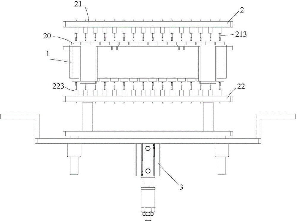 Rapid battery detection device and rapid battery detection system