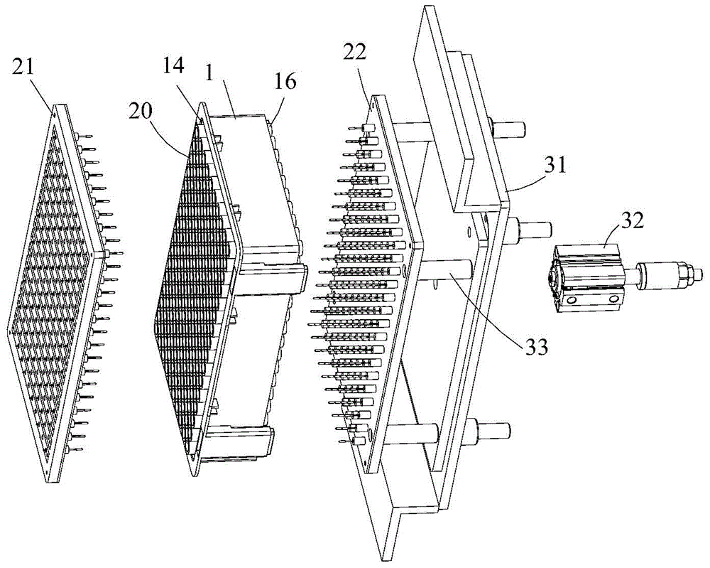 Rapid battery detection device and rapid battery detection system