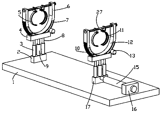 Fracture bone setting assistant fixing equipment used in orthopedics department