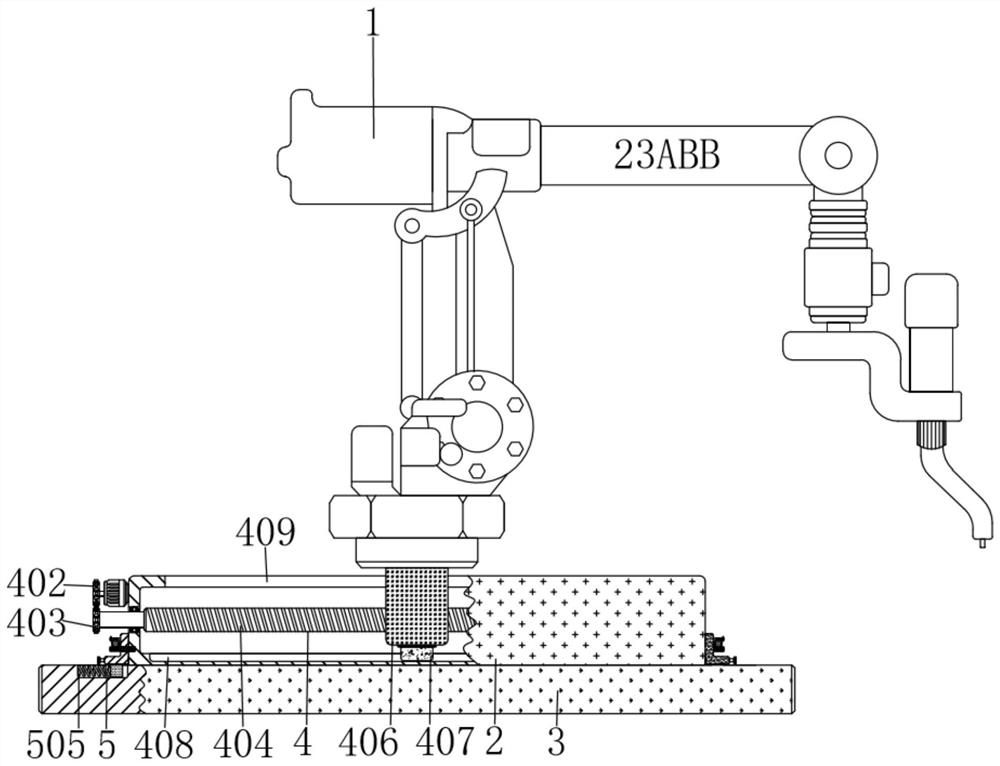 Intelligent industrial robot positioning system