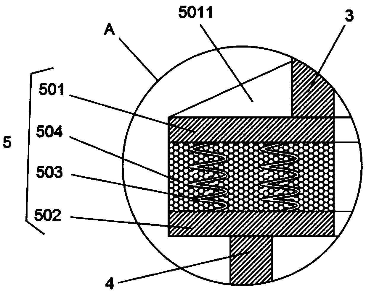 Straw breaking device