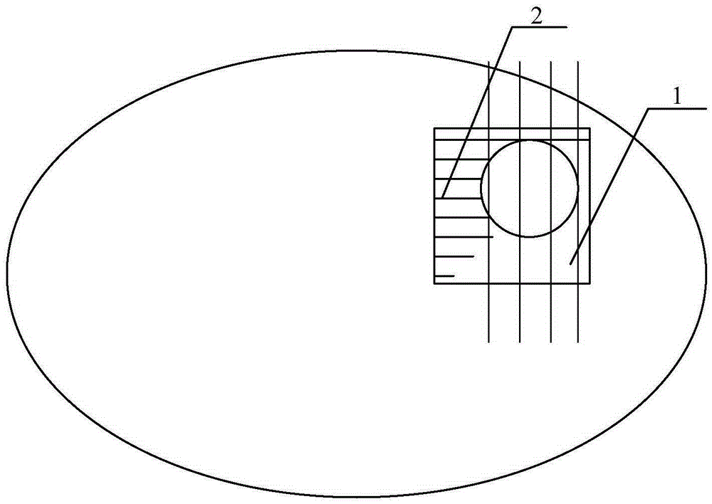 Positioning device for intracranial hematoma crashing and aspirating surgery