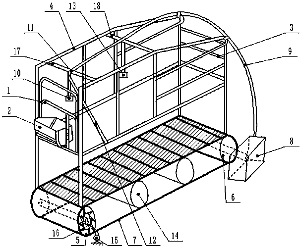 Sow positioning fence