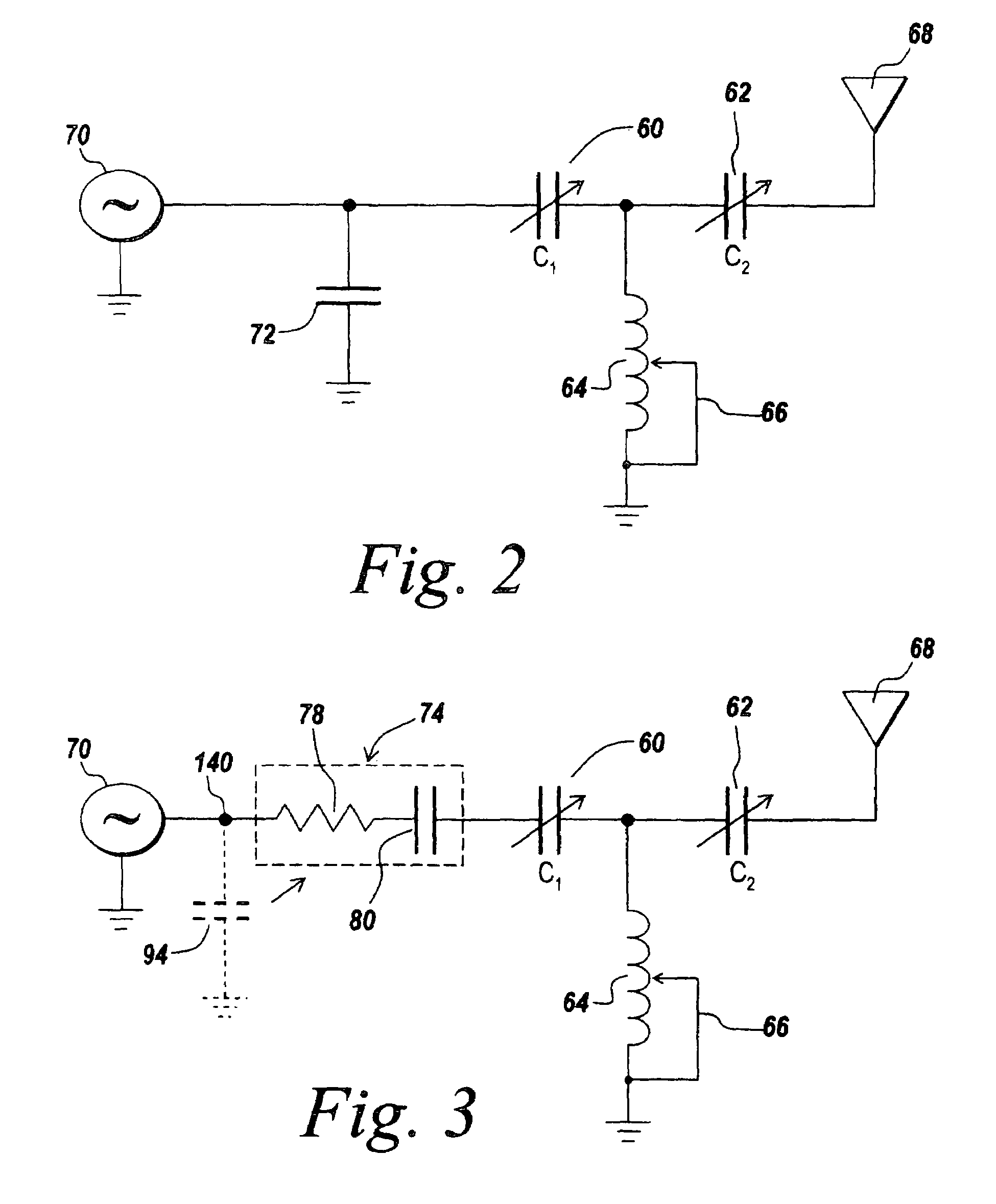 Bandwidth high-power T network tuner