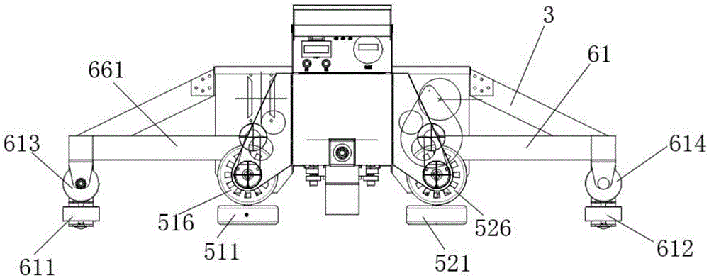 Walking structure of cleaning device for photovoltaic power generation plate