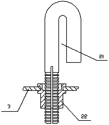 Mounting method of engineering surrounding net, and drag hook device, hand riveter and calipers device required by mounting method