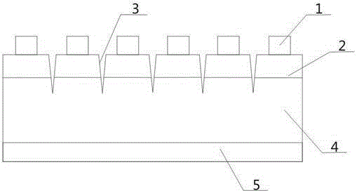 GaAs-based LED chip cutting method