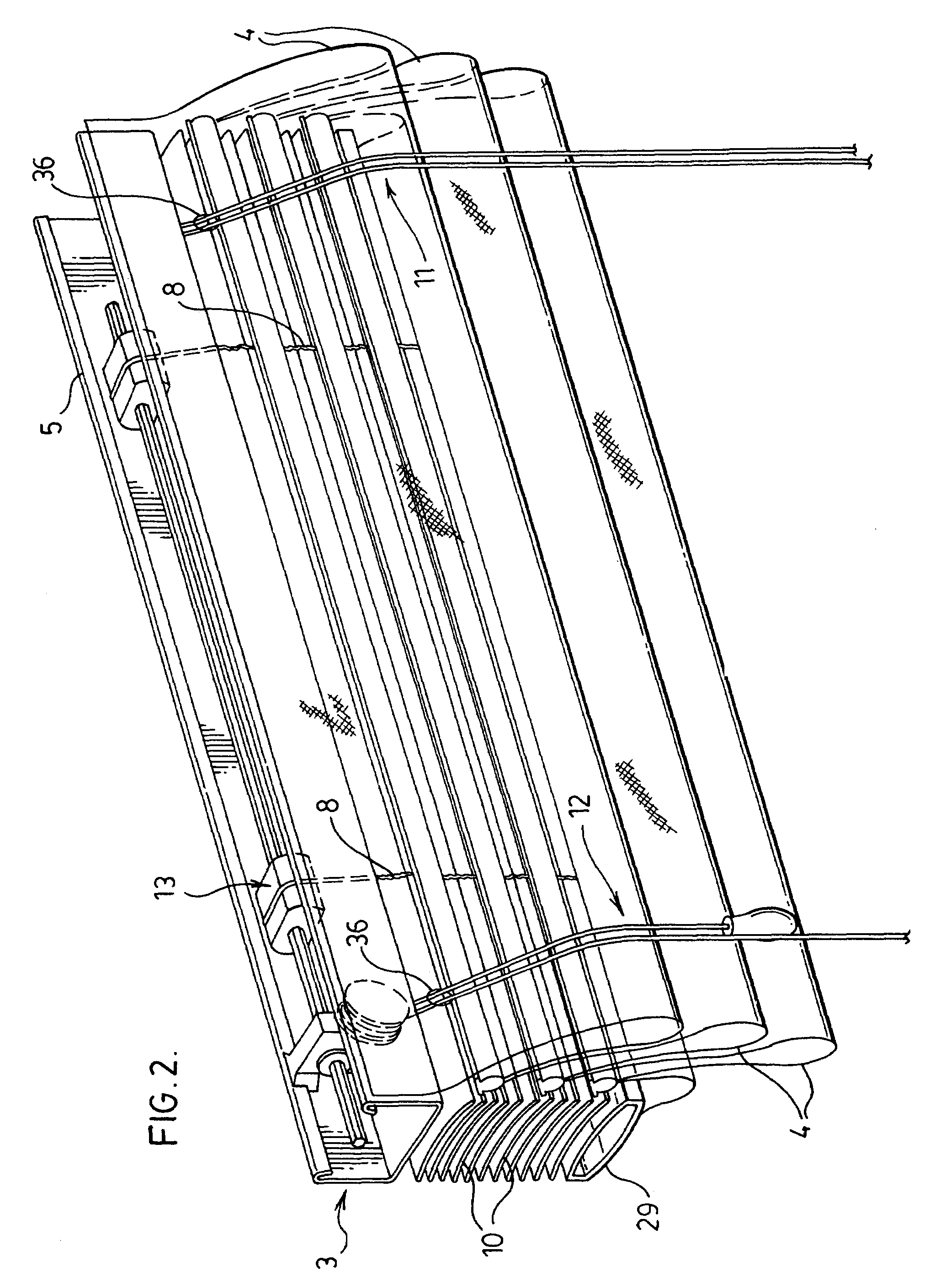 Cascade shade