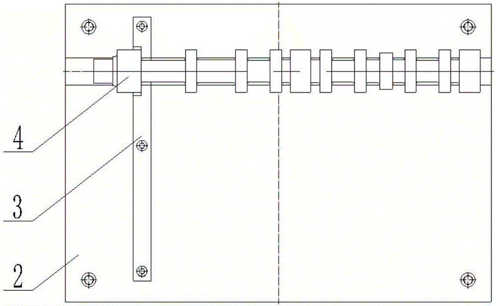 Marker machine positioning device