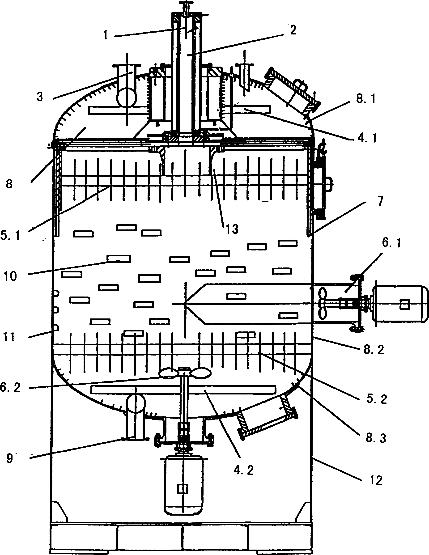 Fiber clock deep filter for reclaiming sewage