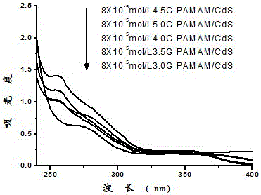 Preparation and application of CdS-PAMAM nanocomposite in detecting Cu2+