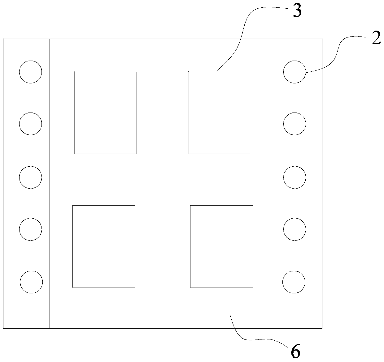 Photovoltaic module lamination chamber, lamination device and lamination method