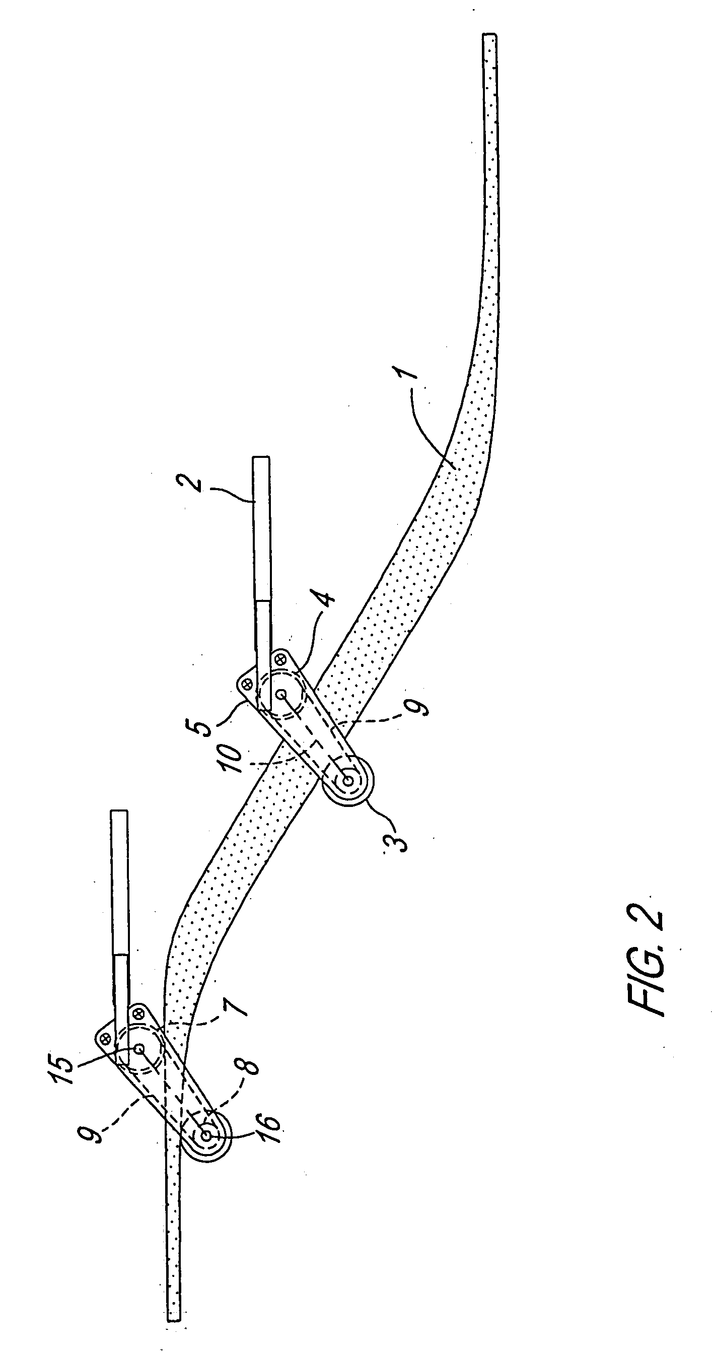 Rail mounted traversing transport