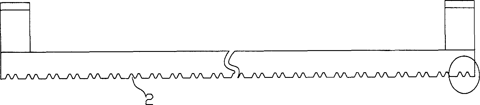 Method for fabricating nickel zinc ferrite integrated with PIN and dedicated smelting tool therefor