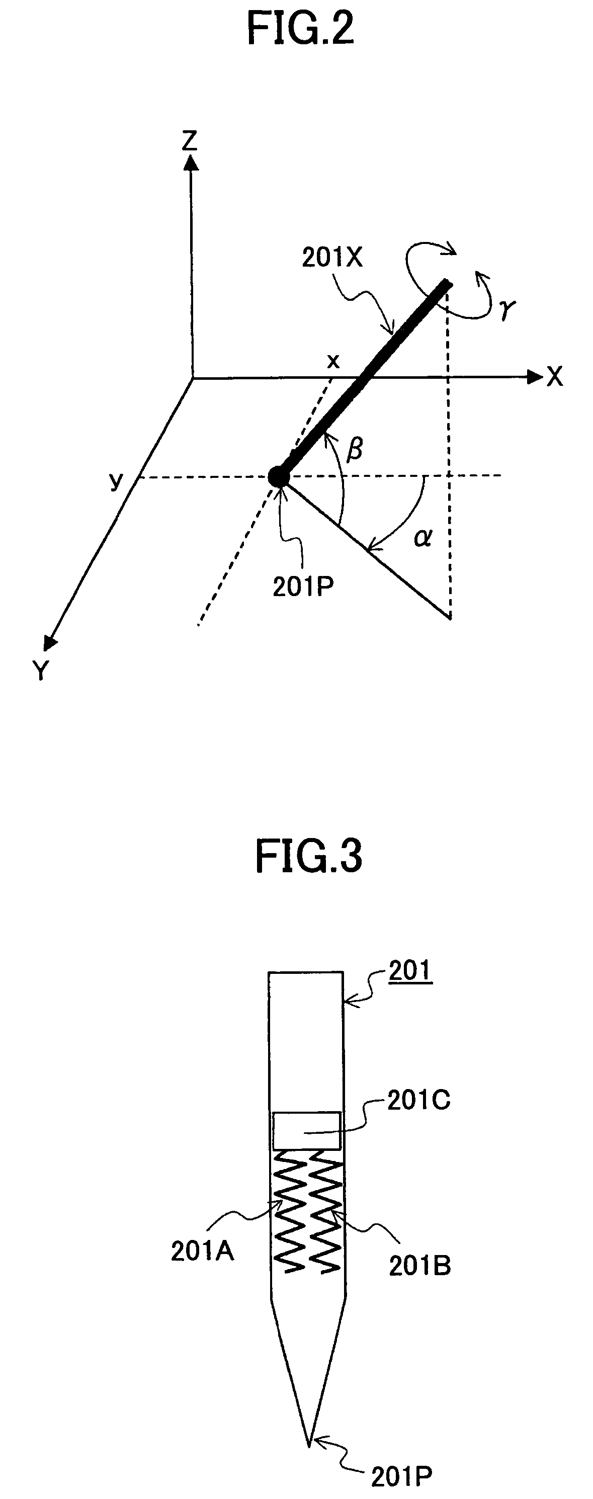 3D pointing method, 3D display control method, 3D pointing device, 3D display control device, 3D pointing program, and 3D display control program