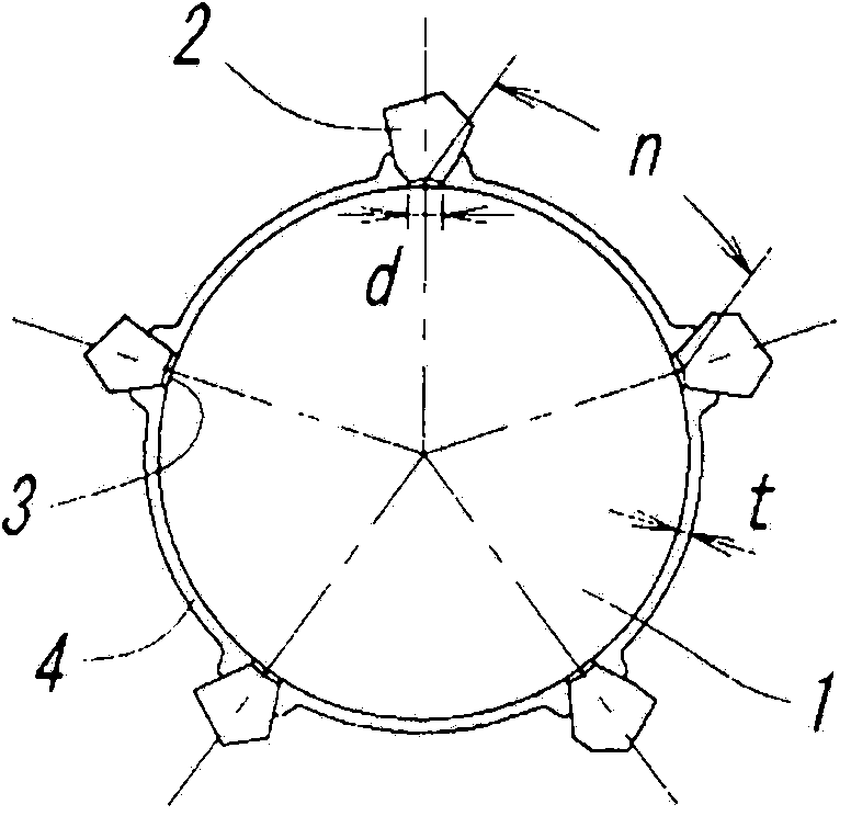 Fixed-abrasive-grain wire-saw, method for manufacturing same, and method for cutting workpiece using same