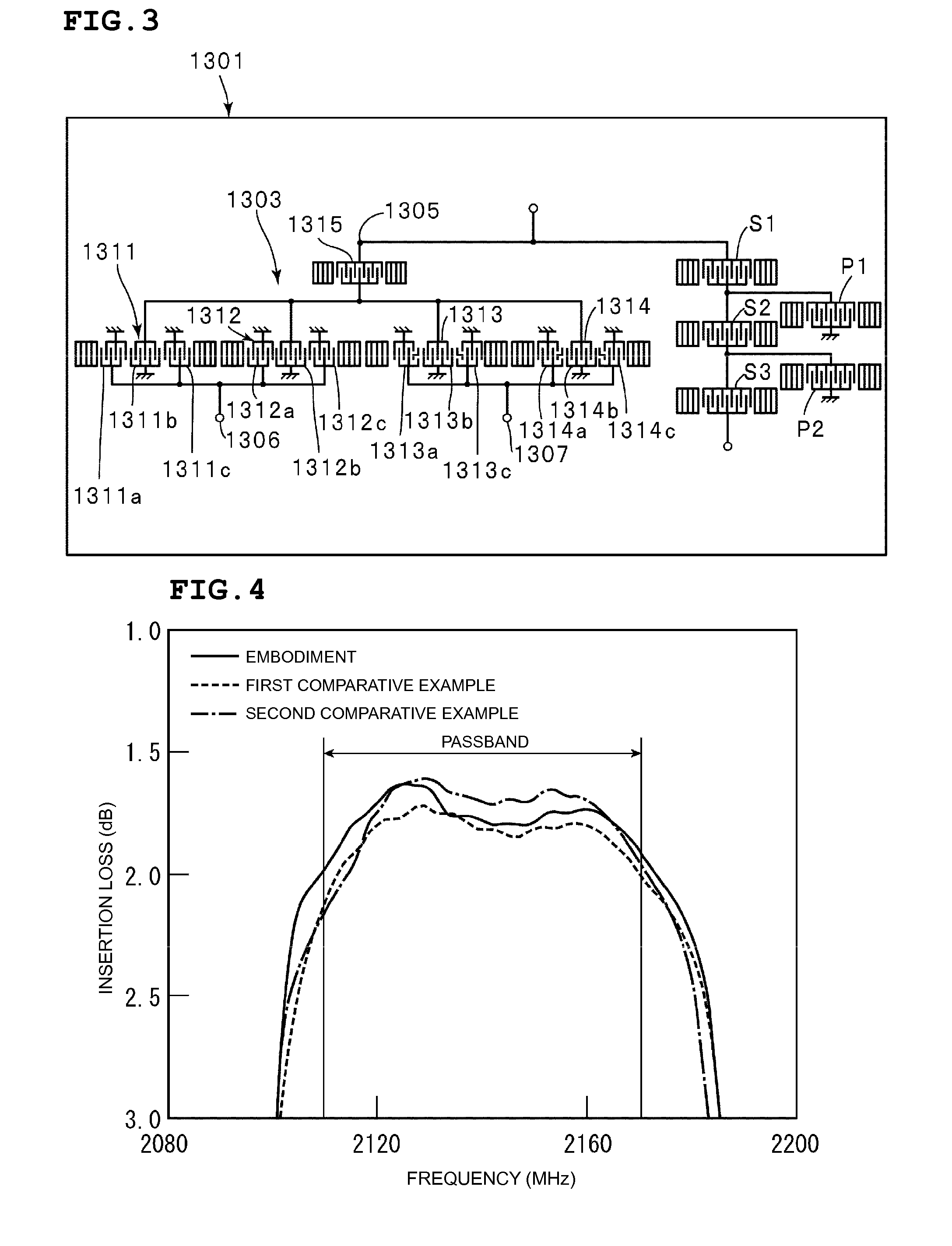 Elastic wave filter device and duplexer