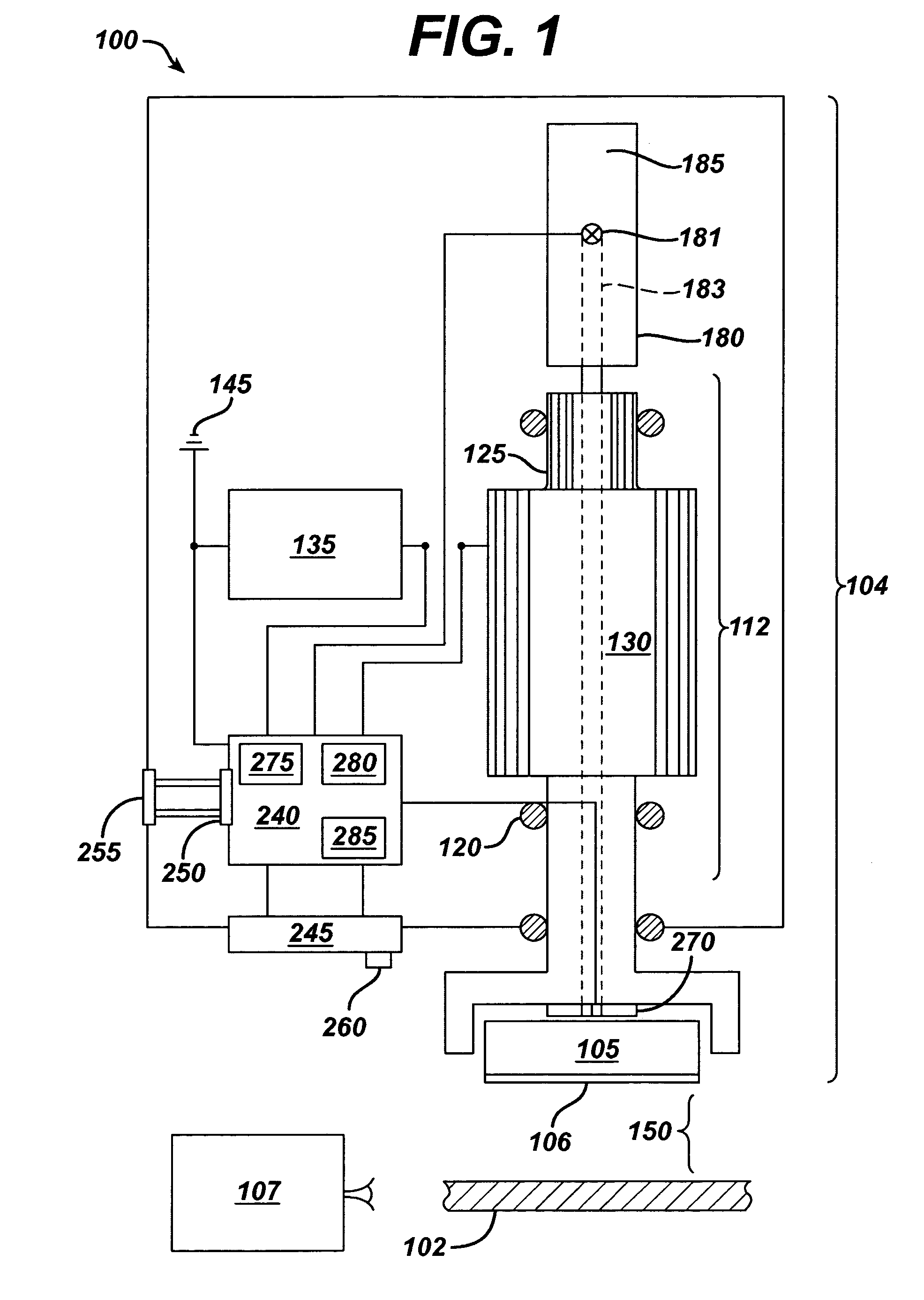 Treatment of skin with an apparatus and a benefit agent