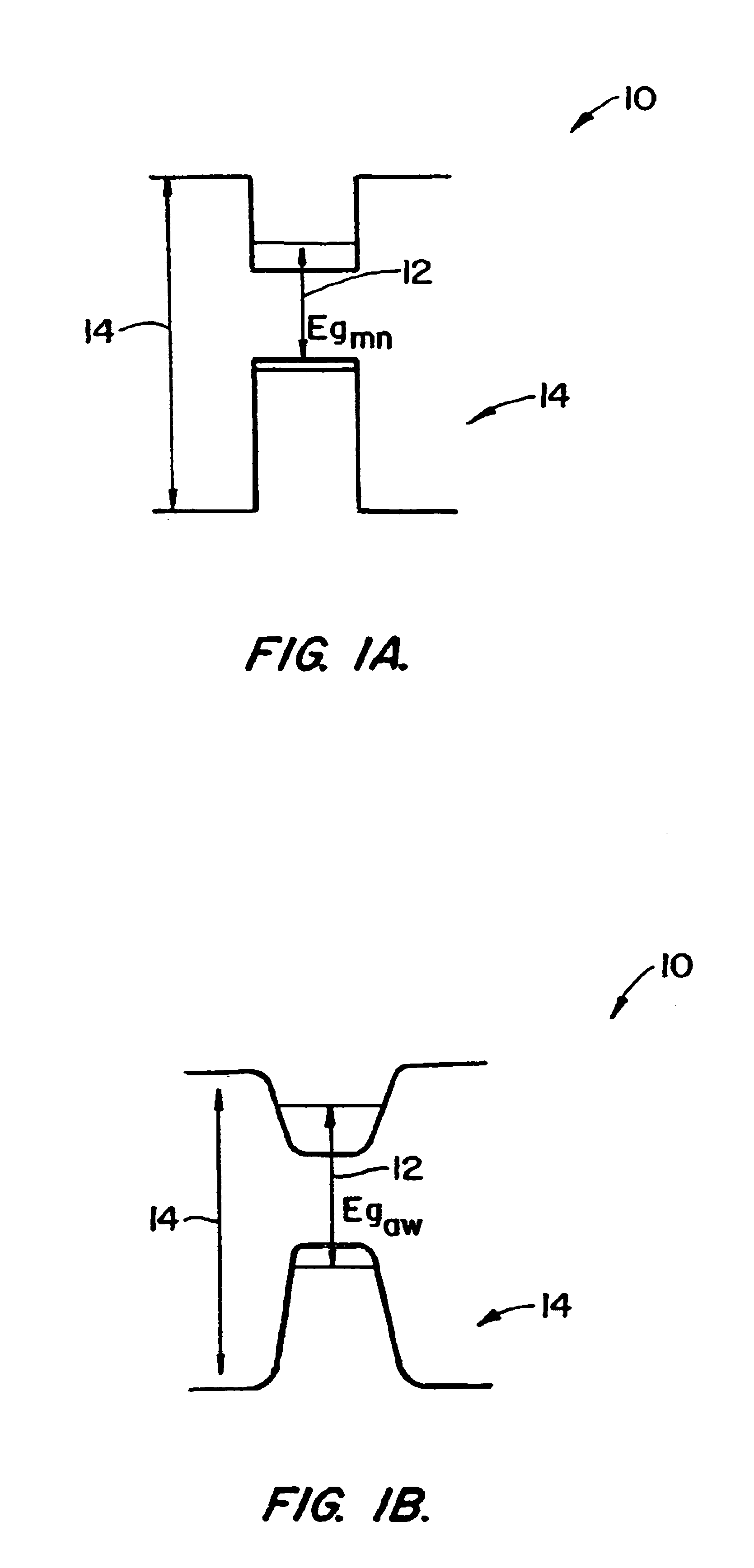 Method for shifting the bandgap energy of a quantum well layer