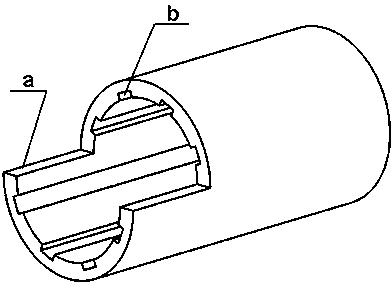 Water lubricated bearing with high bearing capacity and self lubricity