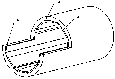 Water lubricated bearing with high bearing capacity and self lubricity