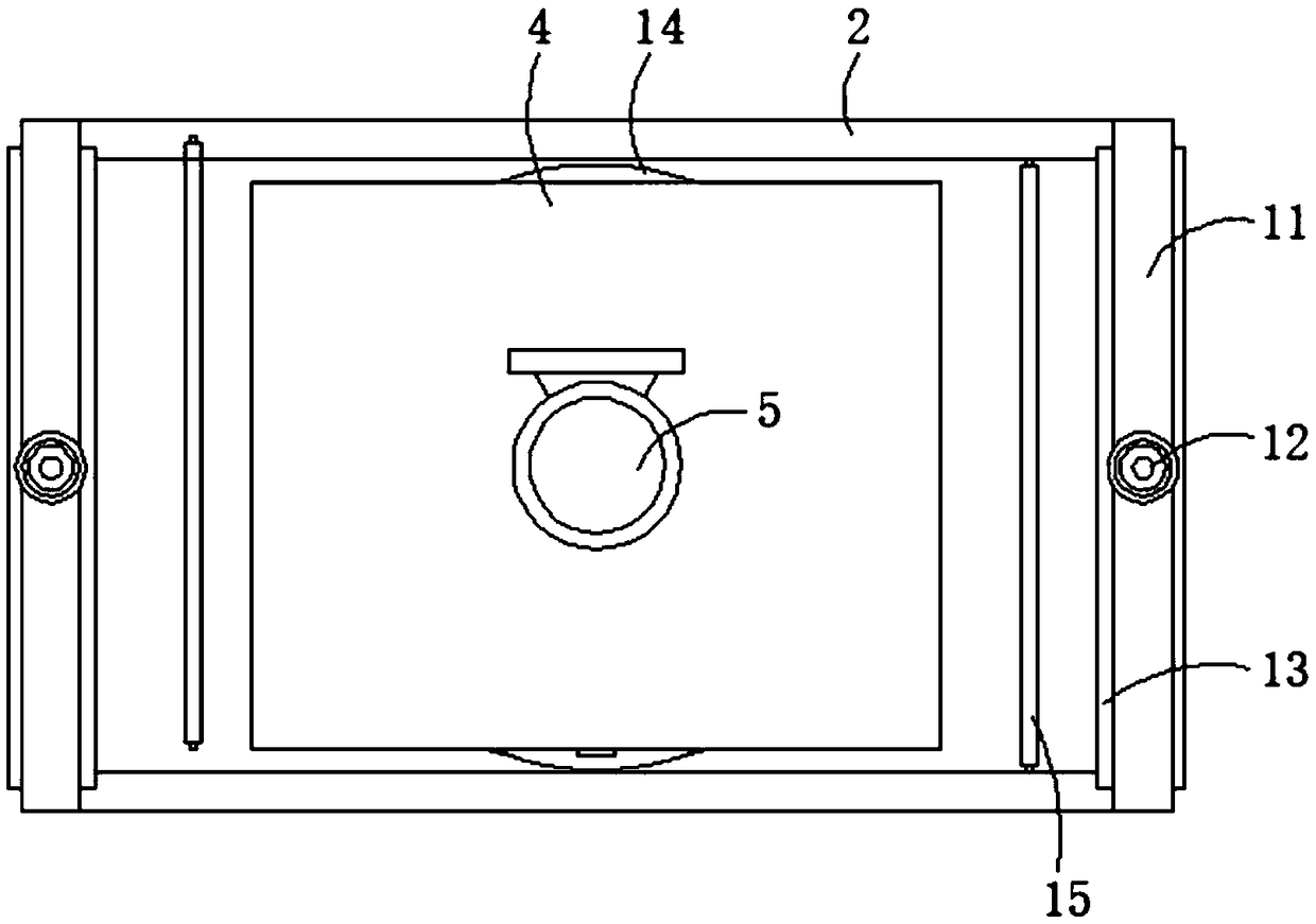 Accurate machining device of aluminum alloy plate