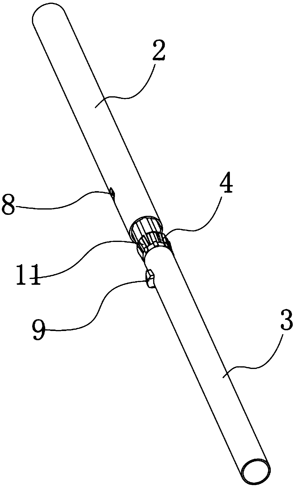 Alpenstock capable of being quickly positioned and locked