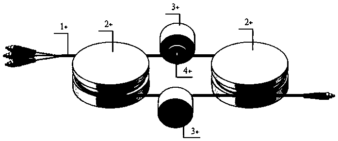 Multi-light-beam phase perturbation apparatus and method