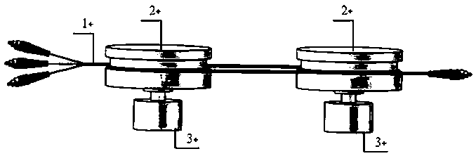 Multi-light-beam phase perturbation apparatus and method