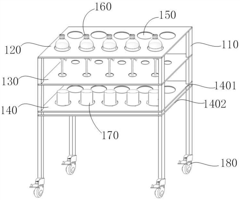 Pretreatment method and device for semi-volatile organic compounds in underground water