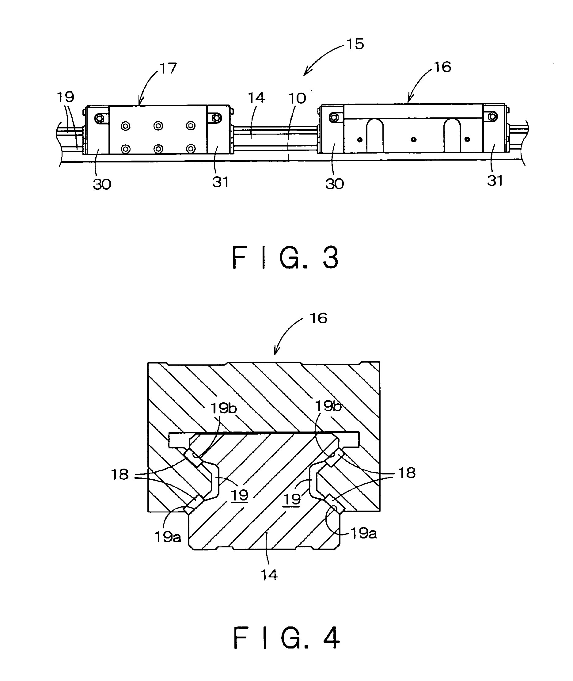 Linear guide apparatus