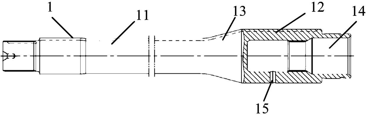 Automobile and front axle inner half shaft thereof