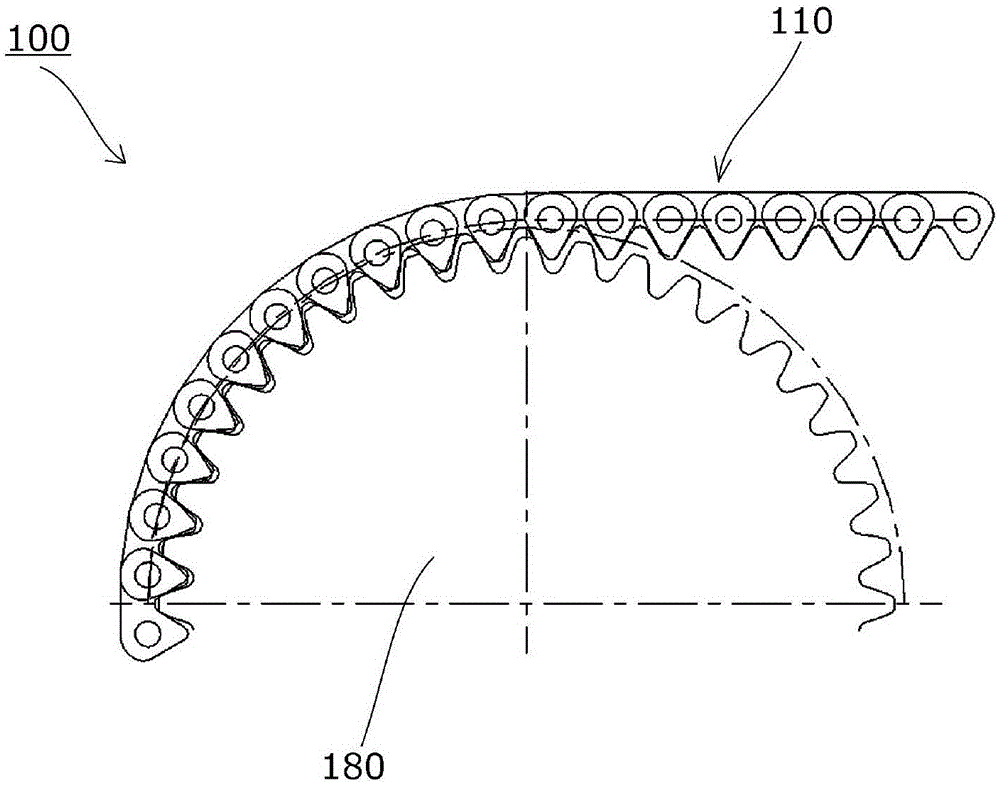 Silent chain and silent chain transmission device