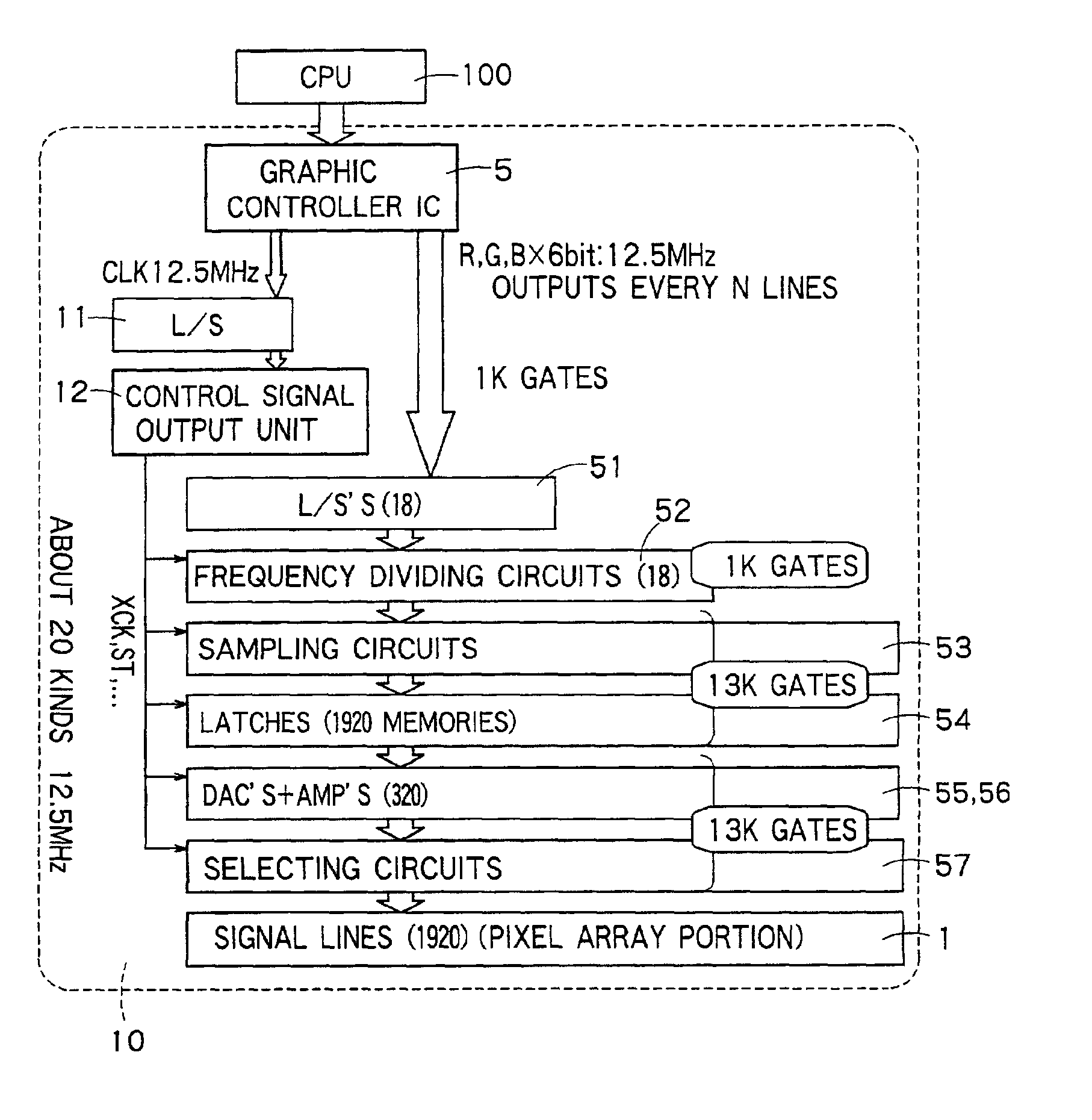 Display apparatus, image control semiconductor device, and method for driving display apparatus